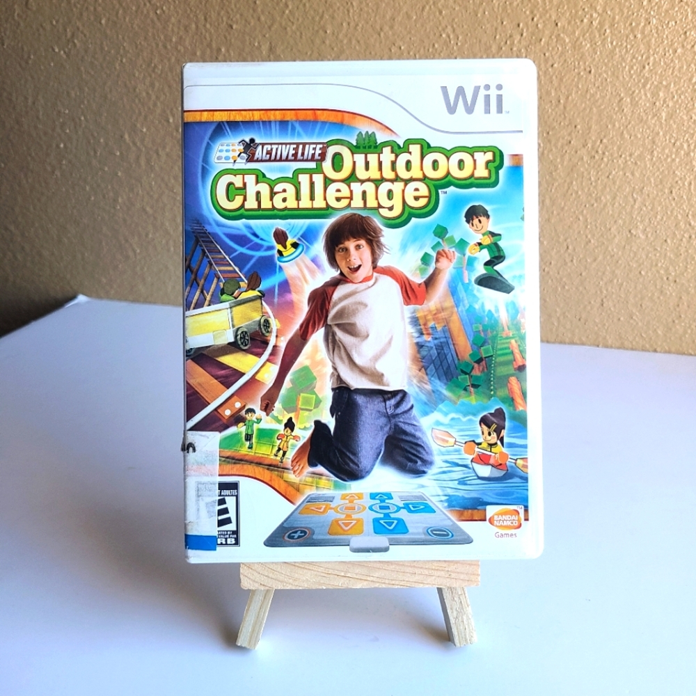 Active Life Outdoor Challenge Nintendo Wii Wii U Compatible Complete w/ Manual